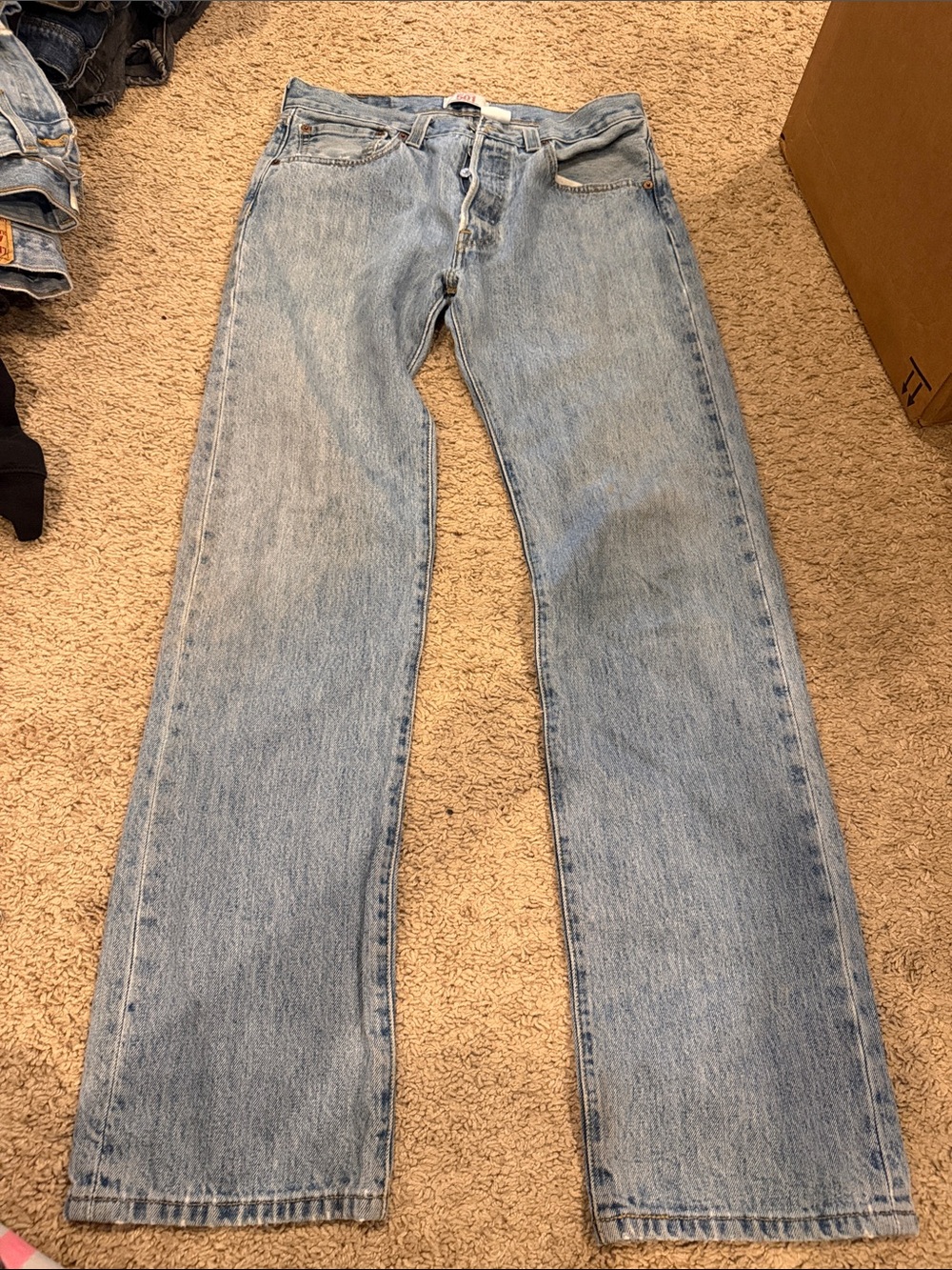 Classic Straight Fit 501 Jeans